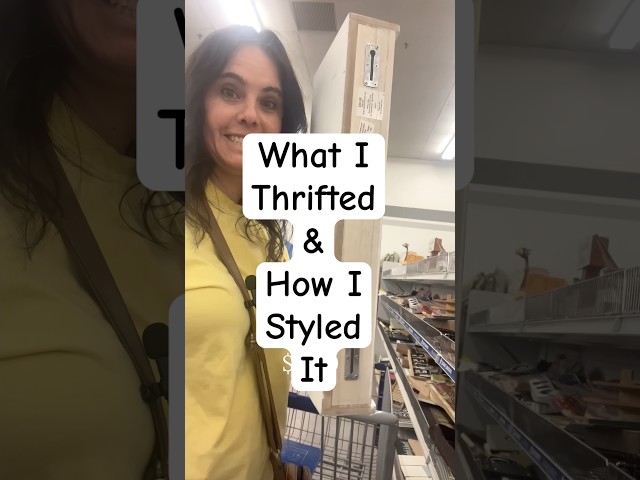 Transforming Thrifted Finds… DIY home decor | thrift flip | thrifting kitchen decor