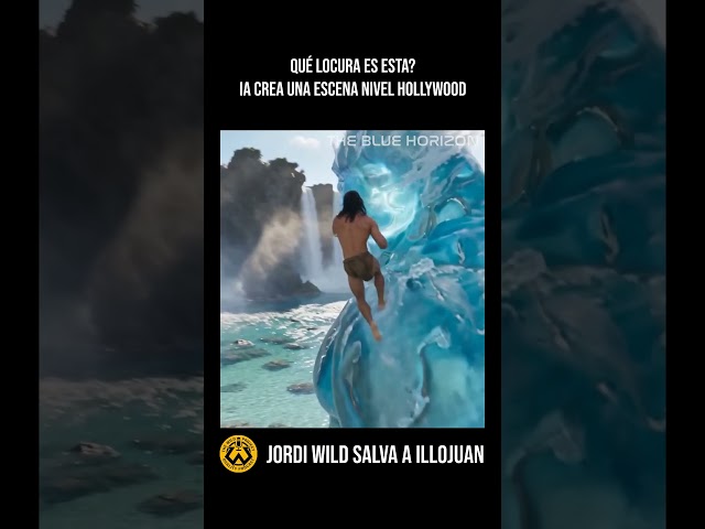 JORDI WILD salva a ILLOJUAN en una peli SALVAJE con #ia