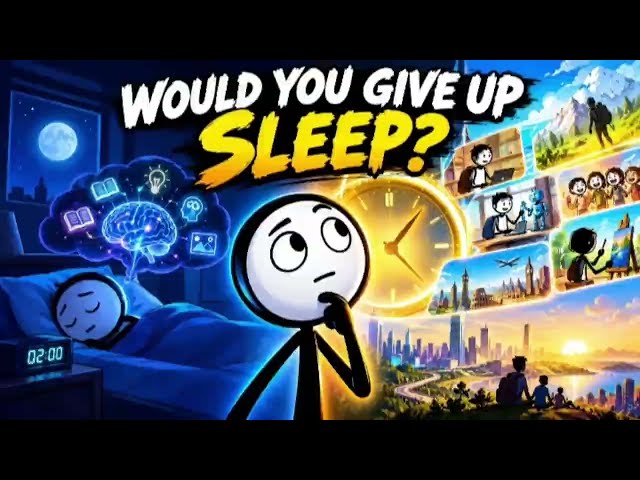 What If Humans Never Needed Sleep?