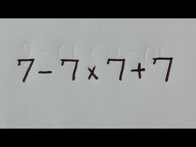 Only 1% Can Solve This Math Problem!