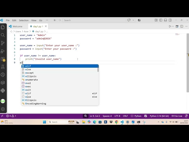 🐍 Python Login System for Beginners
