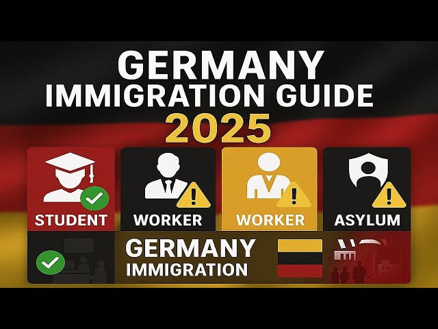 Germany Work & Study Visas 2025: Blue Card Salary, Work Limits, Family Reunion Update