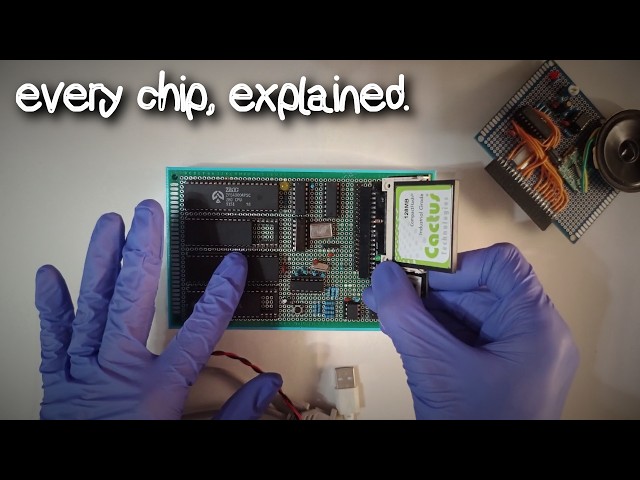 Every chip in my Z80 computer, explained