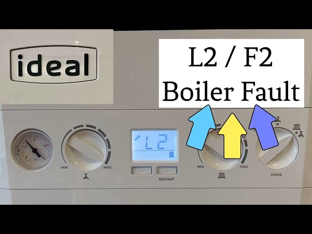 Ideal Logic L2 / F2 Fault Code | Gas Boiler Breakdown | How To Repair A Gas Boiler