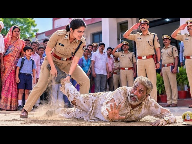 A poor girl becomes an IPS officer and teaches Thakur such a lesson in front of the police statio...