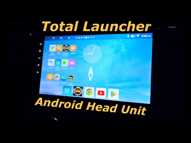 Install and Setup Total Launcher for Android Head Unit