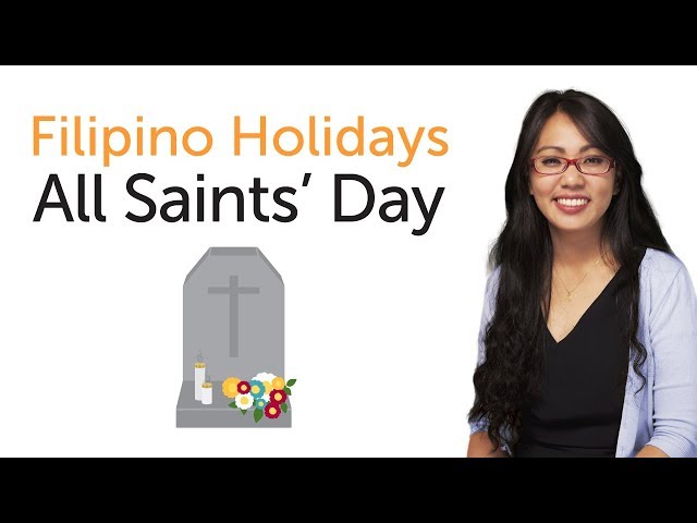 Learn Filipino Holidays - All Saints' Day