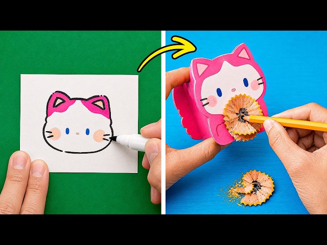 💖 Creative School Supplies, Accessories, and More Crafts!