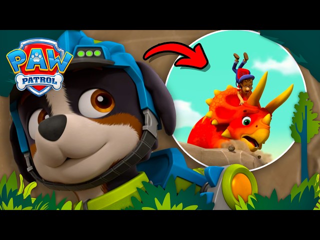 Now THAT'S a Mighty Rescue! | PAW Patrol Dino Rescues 🦖