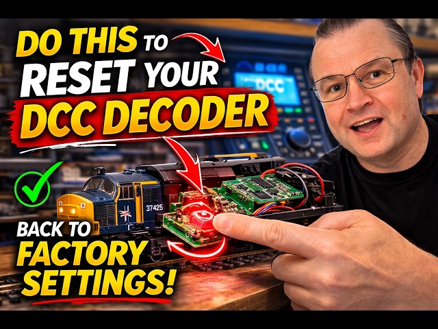 DCC Decoder won't work? Try this reset!