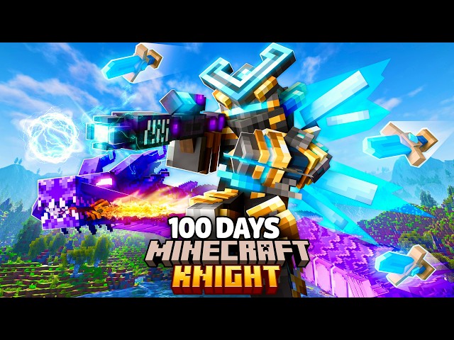 I Survived 100 Days as an ARCANE KNIGHT in an Evolved MAGIC RPG...