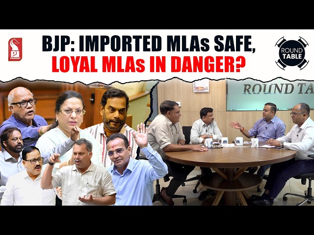 BJP: Imported MLAs safe, loyal MLAs in danger? | Round Table | Prudent | 120826