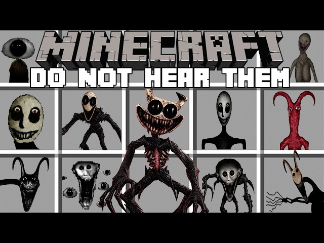 Minecraft DO NOT HEAR THEM MOD / DO NOT HEAR THEM HORROR MOD! (Minecraft Mods)
