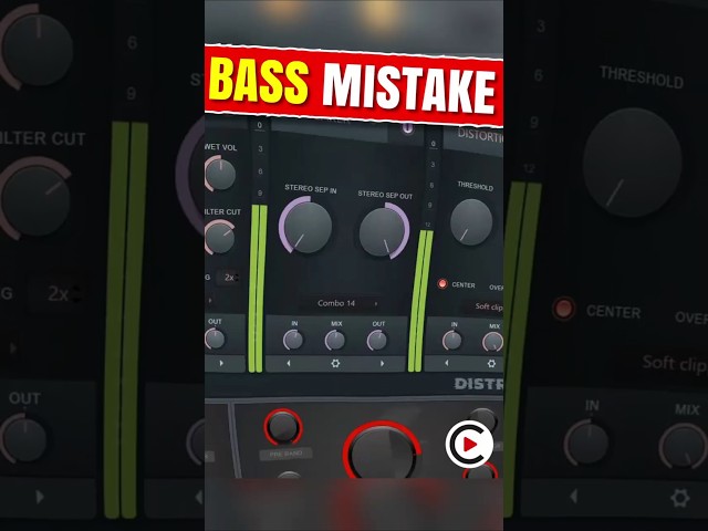 This Low End Mistake RUINS Your Mix (Bass Distortion) #distortedbass #lowendmixing #musicproduction