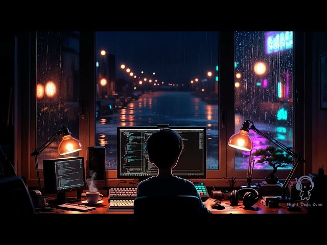 Late Night Lo-Fi Code 🌌 Chill Beats to Code