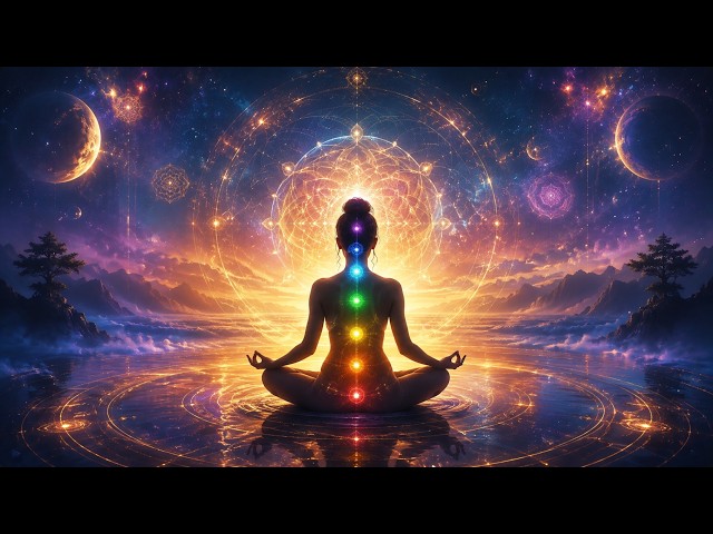 528Hz Miracle Frequency | Full Chakra Healing Meditation | Deep Energy Cleansing & Inner Peace