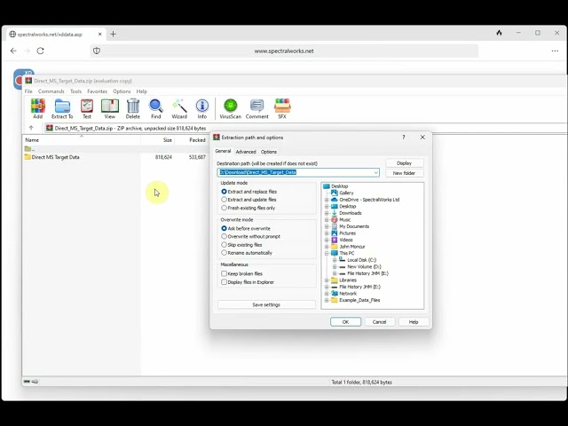 Getting Started with AnalyzerPro XD - 3.  Open XD and Download Example Data
