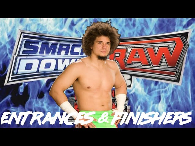 WWE Smackdown vs Raw 2008 Entrances & Finishers Carlito