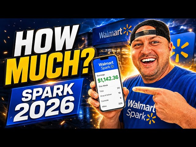 How much money can you make with Walmart Spark?