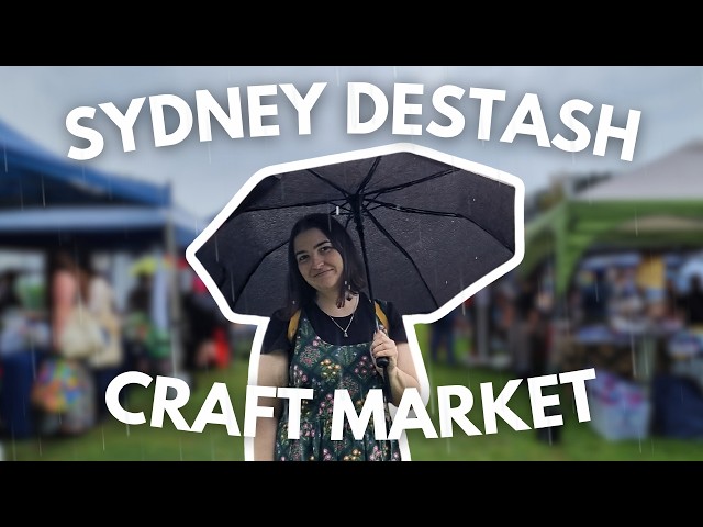 Nearly Washed Out at the Sydney Destash Market 🌧 Rainy Review + Haul