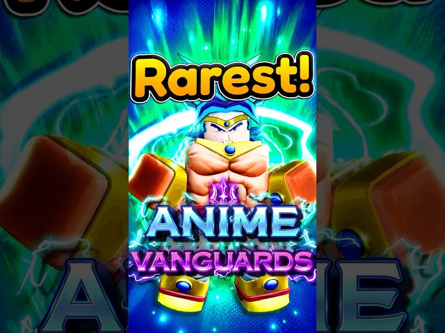 The TOP 5 RAREST UNITS In ANIME VANGUARDS HISTORY!!