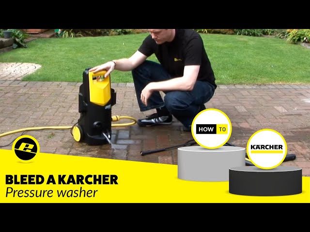 How to Bleed a Karcher Pressure Washer QUICKLY Yourself!