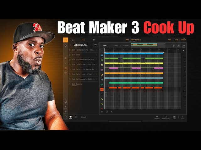 Made a Crazy Trap Beat on my iPad using Beat Maker 3 🔥