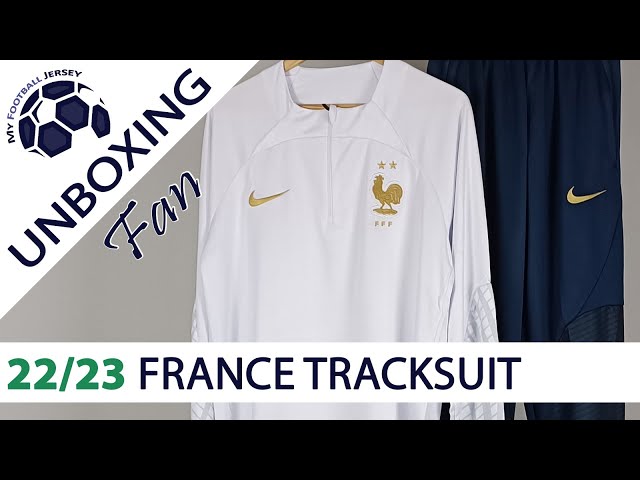 France Tracksuit White and Blue 22/23 (JJSport24) Unboxing Review