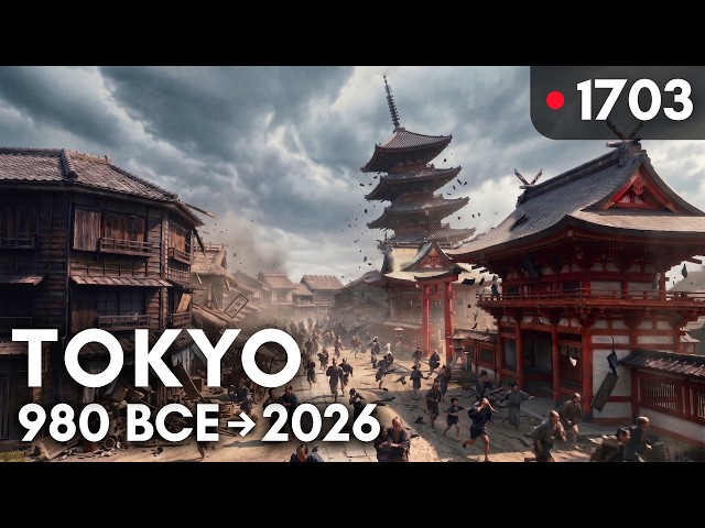Evolution of Tokyo | Fixed-Camera Timelapse: 3000 Years of The Kanto Plain