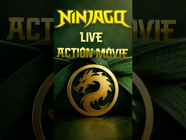 Ninjago Is Getting a LIVE-ACTION Movie!