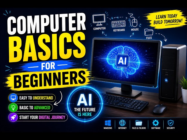 computer basic fundamental | best Explanation | skill  Improvement | input and output Device #skill