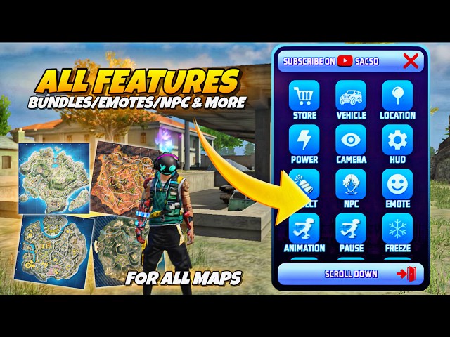 Best Craftland Map for Content Creation | Freefire SacSo
