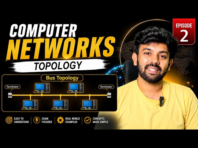 Network Topologies | Computer Networks - Ep 2 | Tamil | code io - Tamil