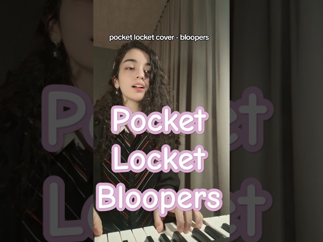 Pocket locket cover gone wrong :) #musicshorts #singing #bloopers #bts #pocketlocket #singer