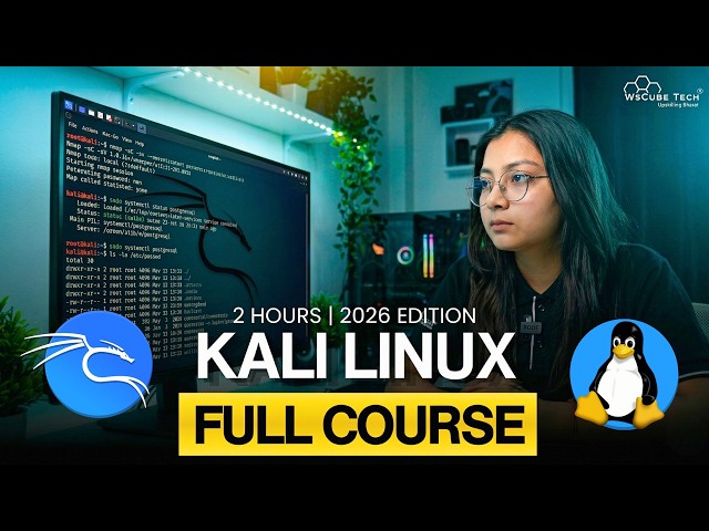 Kali Linux Full Course for Beginners (Zero to Advanced 2026)