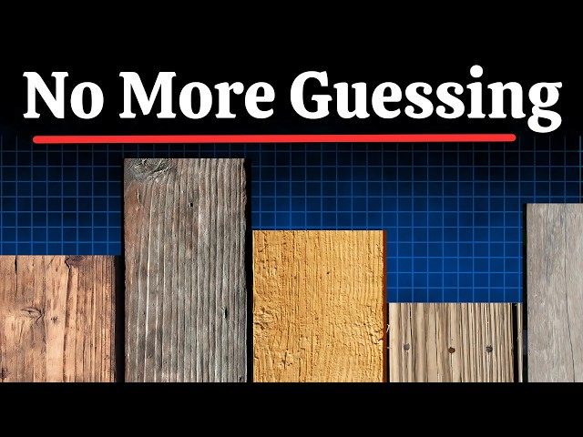EASY Ways to Identify the Right Types of Wood