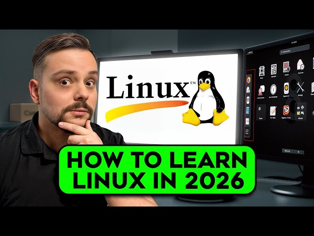 How to Learn Linux - 2026 | A Step-By-Step Beginner Guide | Linux Roadmap