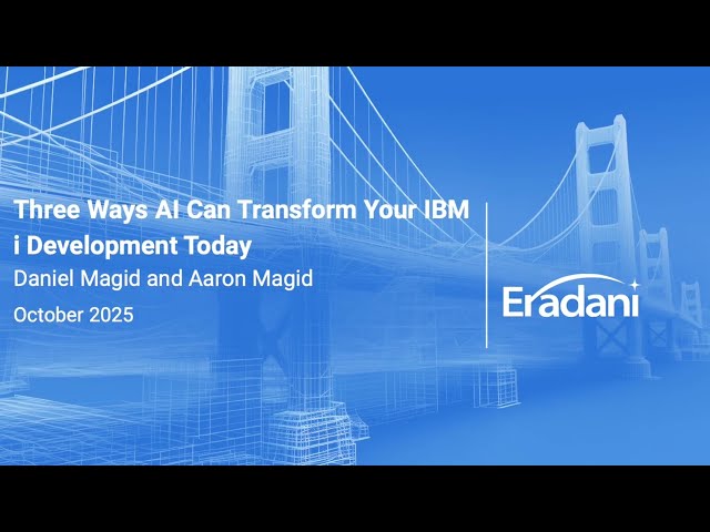 Three Ways AI Can Transform Your IBM i Development Today
