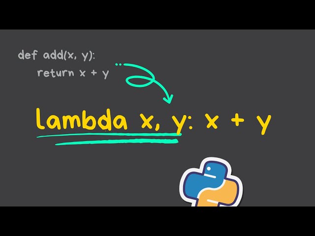 What is a Lambda Function (a.k.a. Anonymous Function) in Python? 2MinutesPy