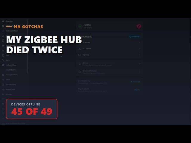 Nobody Told Me Home Assistant Was Backing Up My Zigbee Network