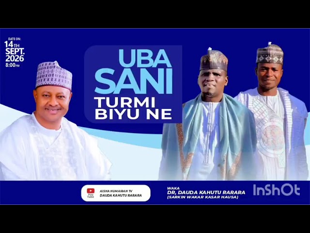 Sabuwar Wakar Dauda Kahutu Rarara UBA SANI TURMI BIYU NE Official Music 