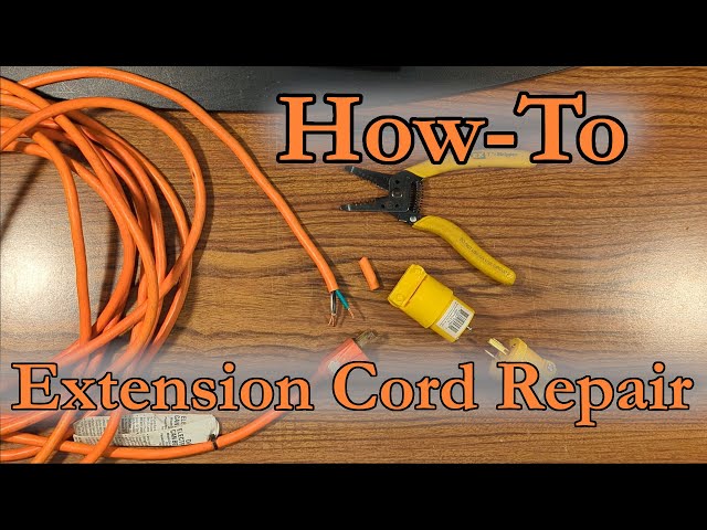 Stop Throwing Away Extension Cords! Replace Both Ends Like a Pro