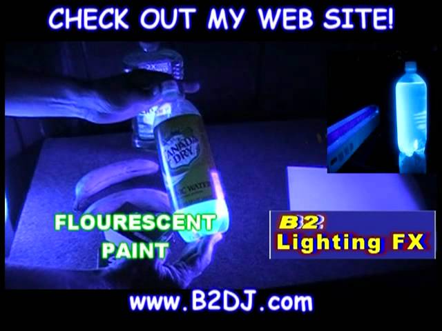 What glows with a Blacklight UV - Are all blacklights the same?