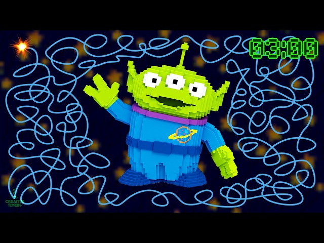 3 MINUTE Timer -  TOY STORY ALIEN BOMB 👽​🧨 MINECRAFT Countdown with Music