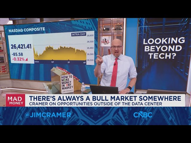 There's more to investing than the data centers, says Jim Cramer