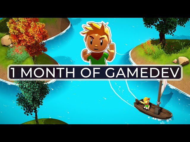 One Month Of Gamedev For My Open World Game | Devlog 7