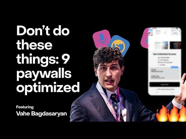 Live Paywall Teardown: Pricing, UX, and Conversion Mistakes | Sub Club Live ft. Vahe Baghdasaryan