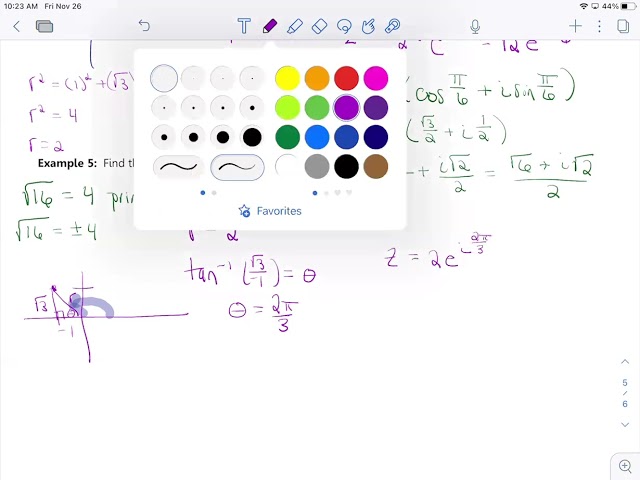 Roots of Complex Numbers