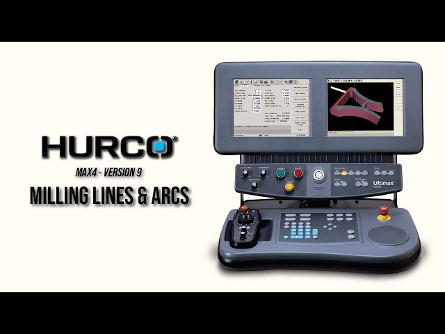Part Programming Milling Lines and Arcs - Max4 Version 9