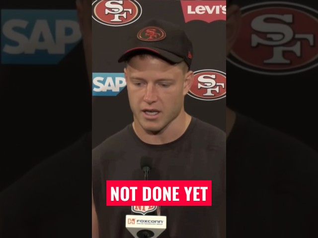 The 49ers offense is just getting warmed up #49ers #cmc #brockpurdy